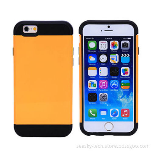 Silicone and PC Cover for iPhone 6
